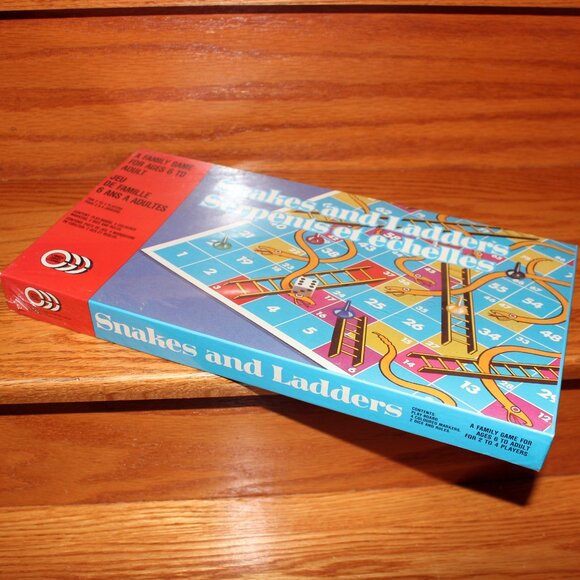 3/$77❤️1980s? SNAKES AND LADDERS Canada Games bilingual SERPENTS ET ECHELLES - Picture 4 of 8